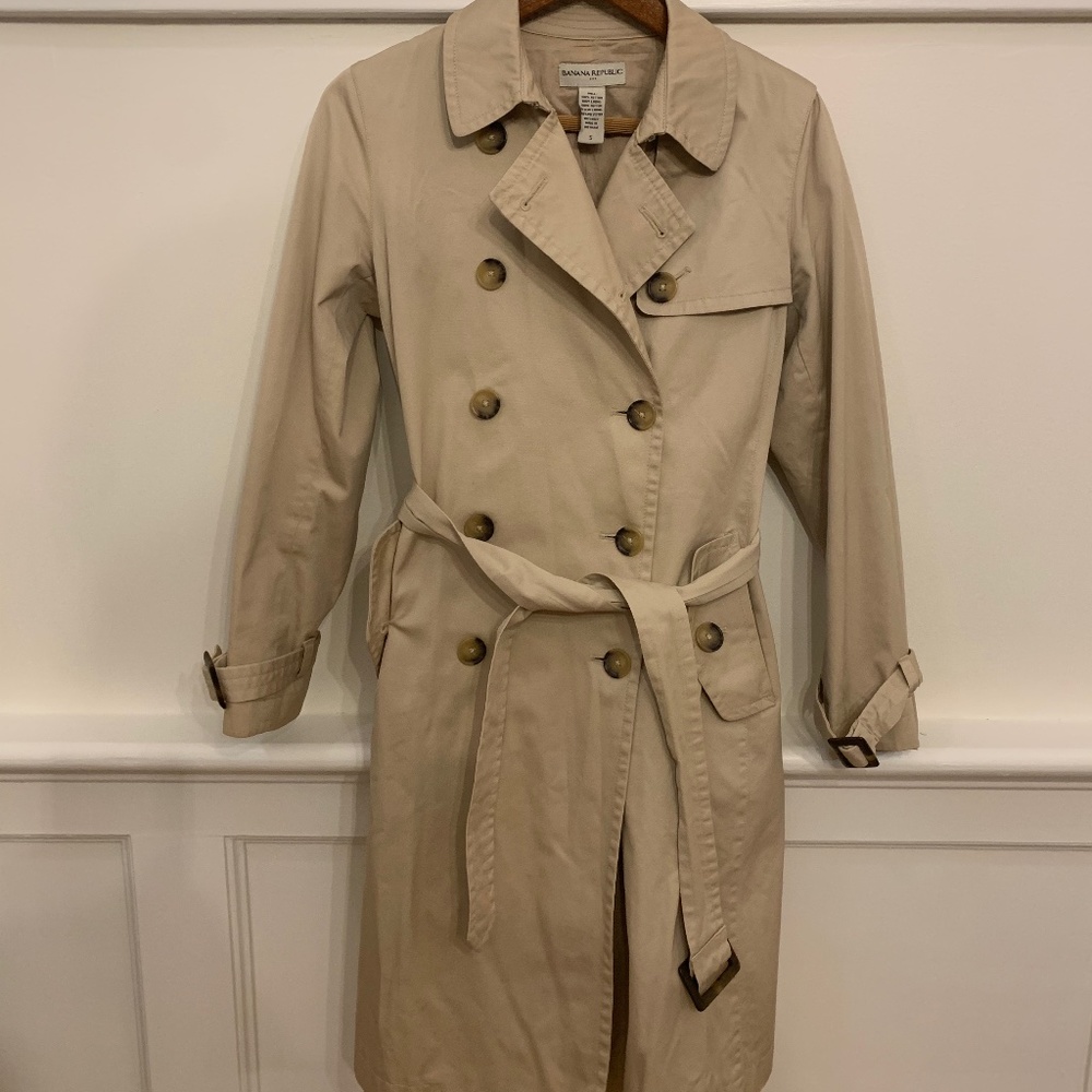 Timeless trench coat